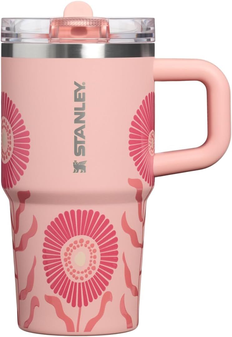 STANLEY Quencher ProTour Flipstraw Tumbler, 30 oz, Sorbet Garden | Built-In Straw & Handle | Cupholder Compatible for Travel | Leakproof Insulated Stainless Steel Cup | BPA-Free
