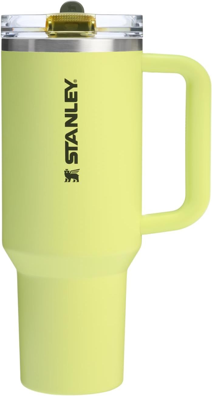 STANLEY Quencher ProTour Flipstraw Tumbler, 30 oz, Sorbet Garden | Built-In Straw & Handle | Cupholder Compatible for Travel | Leakproof Insulated Stainless Steel Cup | BPA-Free
