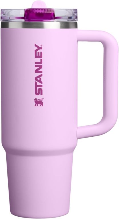 STANLEY Quencher ProTour Flipstraw Tumbler, 30 oz, Sorbet Garden | Built-In Straw & Handle | Cupholder Compatible for Travel | Leakproof Insulated Stainless Steel Cup | BPA-Free