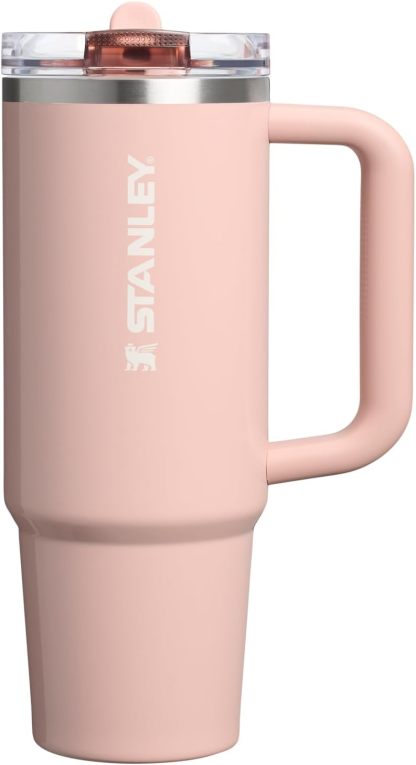 STANLEY Quencher ProTour Flipstraw Tumbler, 30 oz, Sorbet Garden | Built-In Straw & Handle | Cupholder Compatible for Travel | Leakproof Insulated Stainless Steel Cup | BPA-Free
