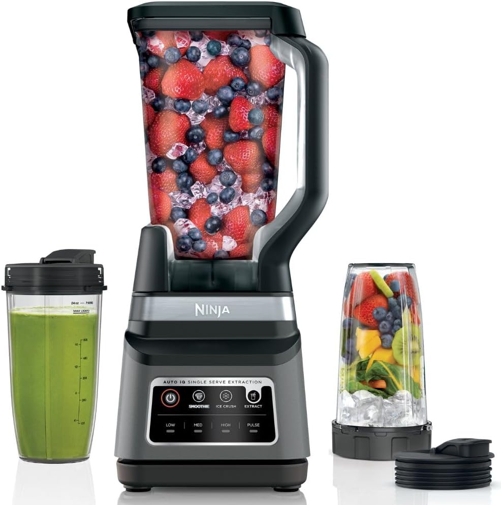  Licuadora Profesional Plus DUO 1400W Jarra 2.1L + 2 Vasos 