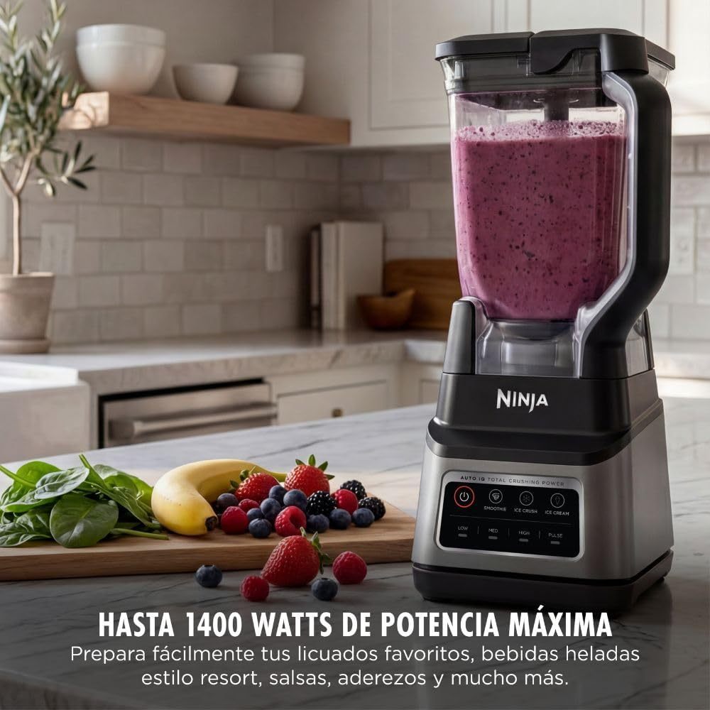  Licuadora Profesional Plus DUO 1400W Jarra 2.1L + 2 Vasos 