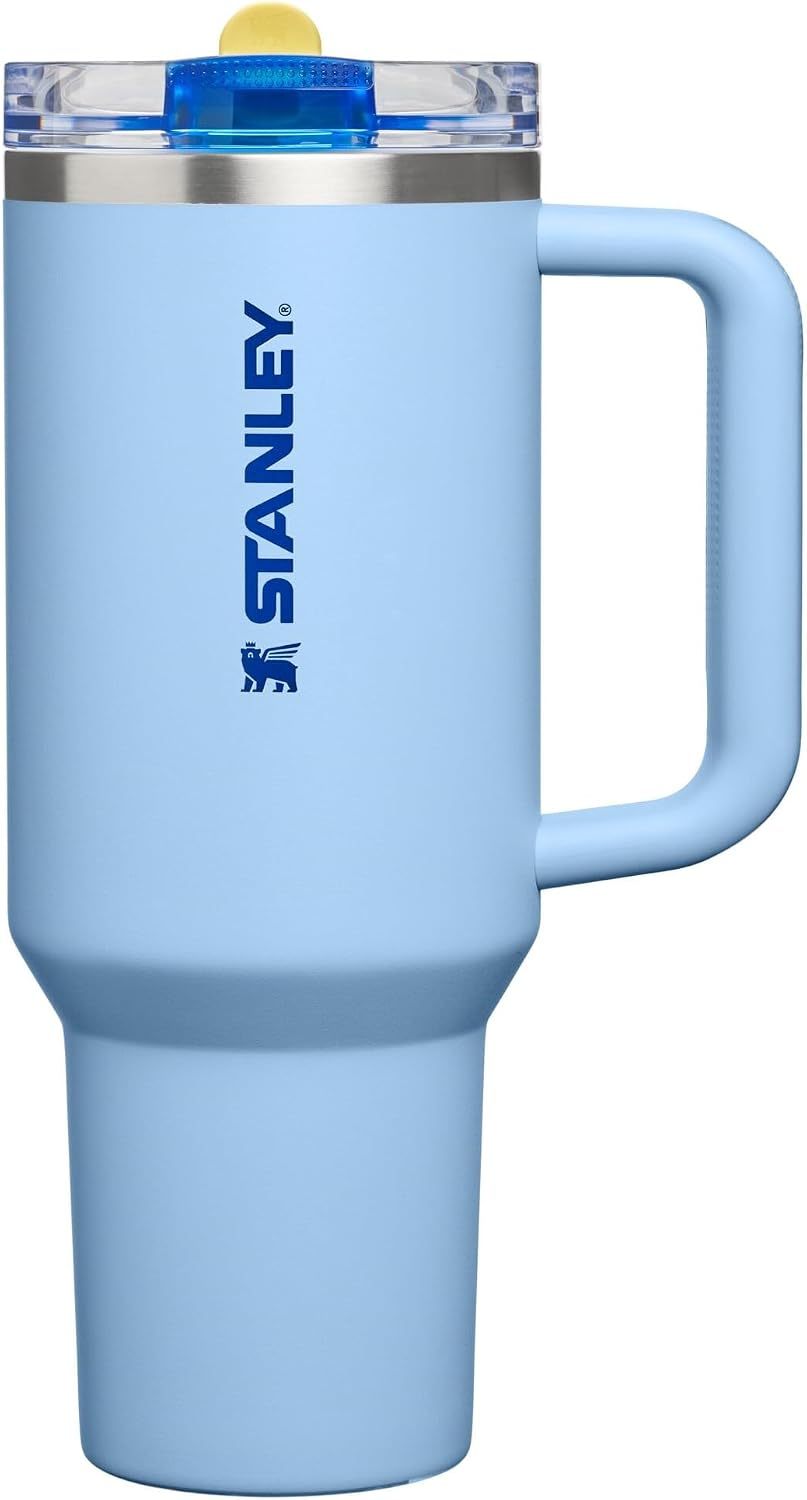 STANLEY Quencher ProTour Flipstraw Tumbler, 30 oz, Sorbet Garden | Built-In Straw & Handle | Cupholder Compatible for Travel | Leakproof Insulated Stainless Steel Cup | BPA-Free