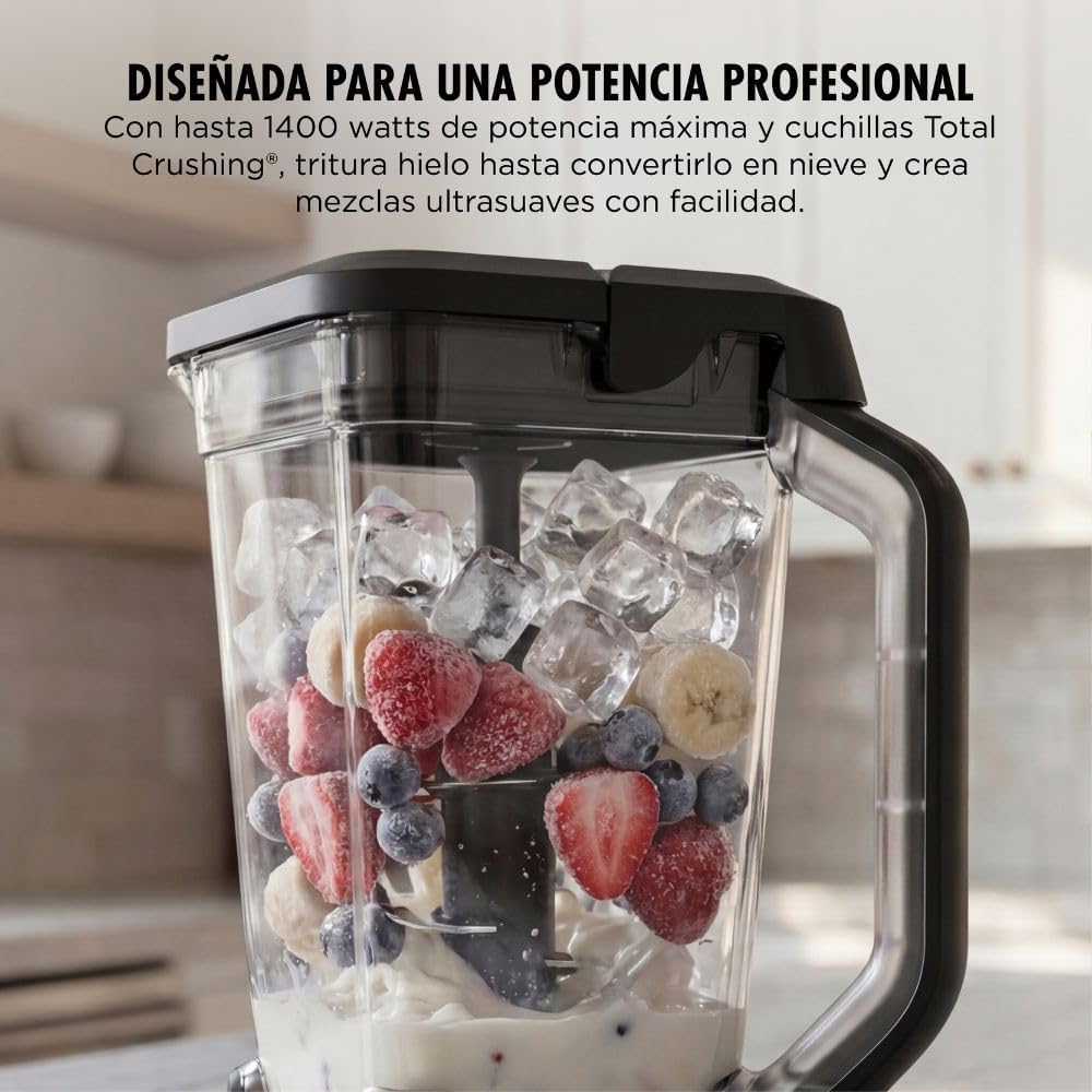  Licuadora Profesional Plus DUO 1400W Jarra 2.1L + 2 Vasos 