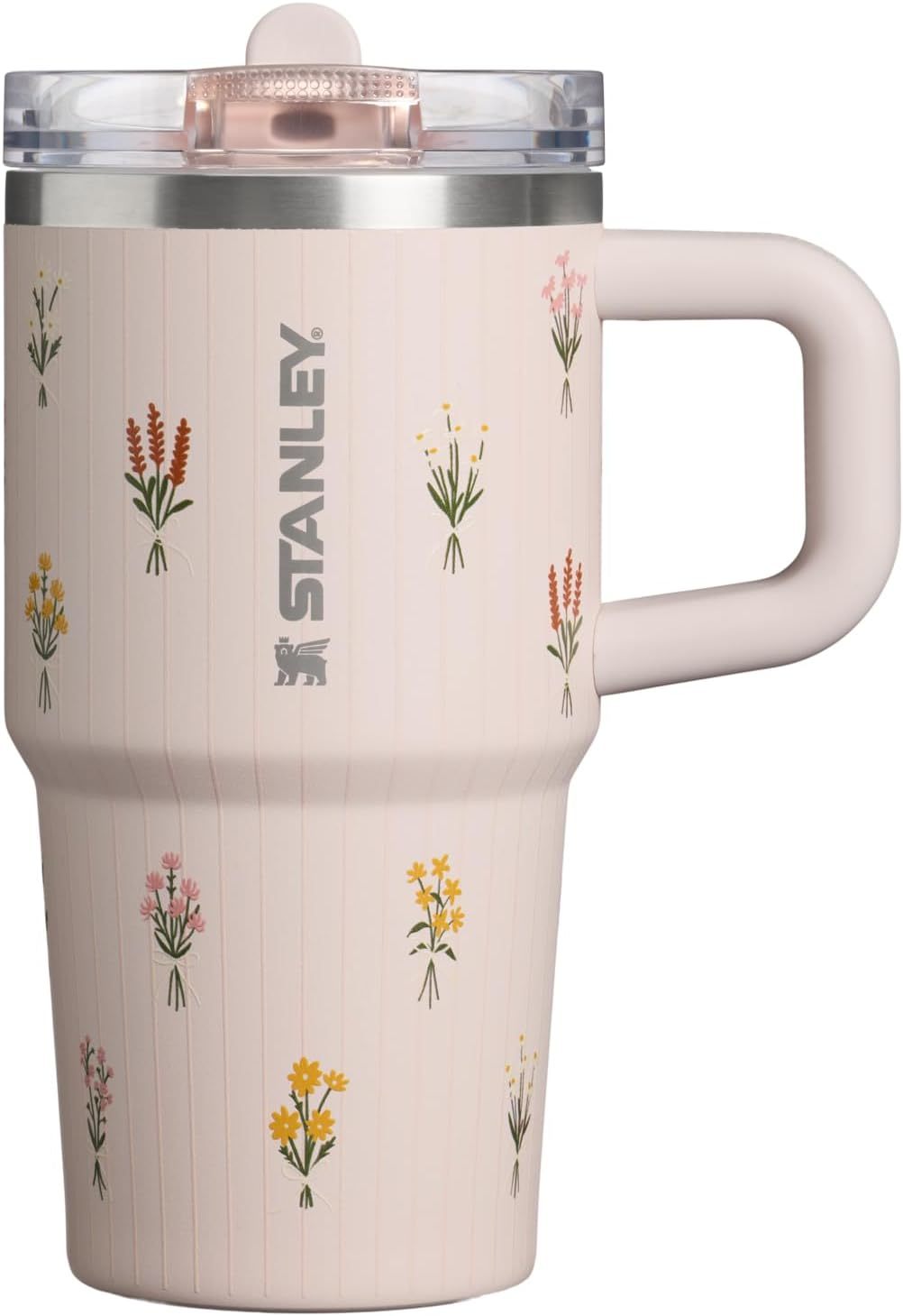 STANLEY Quencher ProTour Flipstraw Tumbler, 30 oz, Sorbet Garden | Built-In Straw & Handle | Cupholder Compatible for Travel | Leakproof Insulated Stainless Steel Cup | BPA-Free