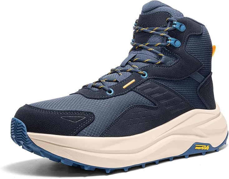 Botas de senderismo con puntera ancha para hombre, de baja caída, impermeables, para exteriores, senderismo, campamento, invierno, zapatos de nieve Katahdin