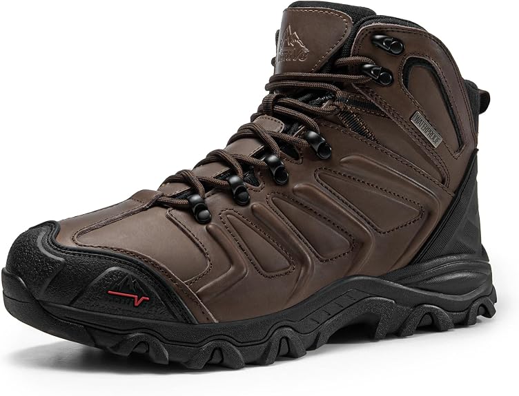 Armadillo Botas de senderismo para hombre; impermeables; ligeras; para exteriores, mochileros o senderismo