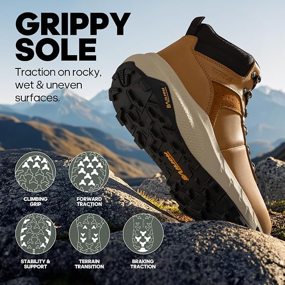 🔥NORTIV 8 Botas de Senderismo para Hombre Ligeras Calzado para Hiking y Trekking, Impermeable, Para Camping