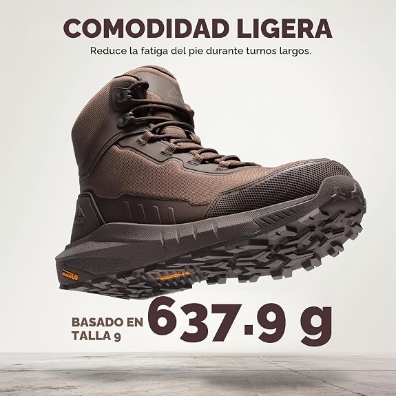 NORTIV 8 Botas Seguridad Hombre Puntera Compuesta