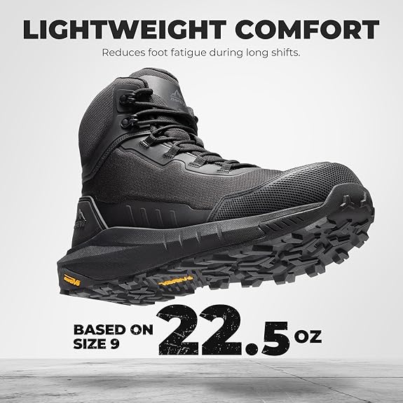 NORTIV 8 Botas Seguridad Hombre Puntera Compuesta