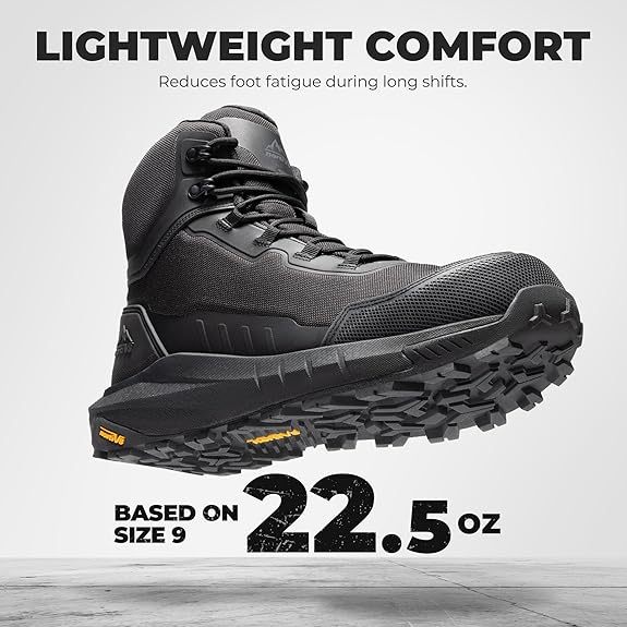 NORTIV 8 Botas Seguridad Hombre Puntera Compuesta