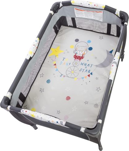 Baby Trend Lil Snooze Deluxe II Corralito para Bebé, Diseño “Twinkle Twinkle Little Star”