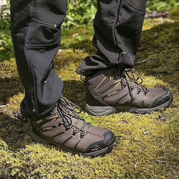 Armadillo Botas de senderismo para hombre; impermeables; ligeras; para exteriores, mochileros o senderismo