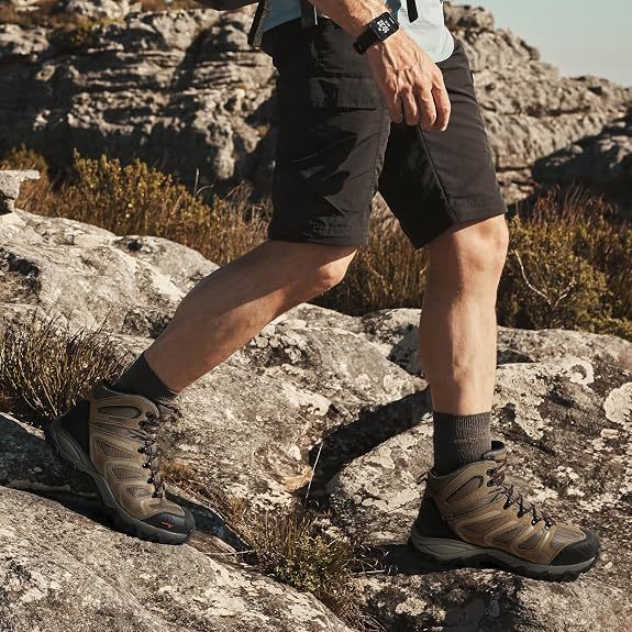 Armadillo Botas de senderismo para hombre; impermeables; ligeras; para exteriores, mochileros o senderismo