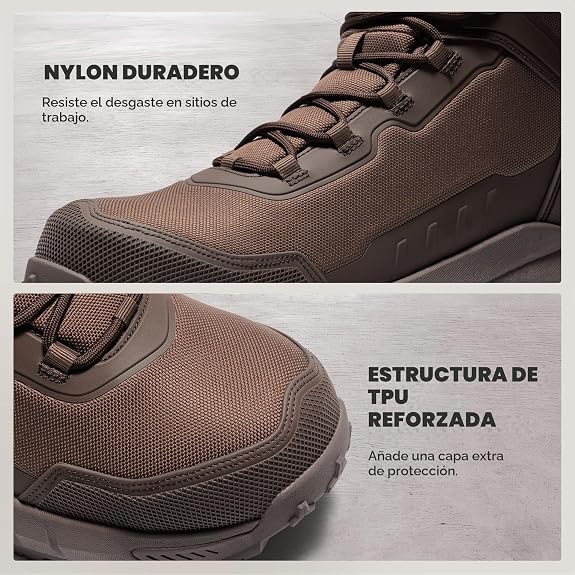 NORTIV 8 Botas Seguridad Hombre Puntera Compuesta