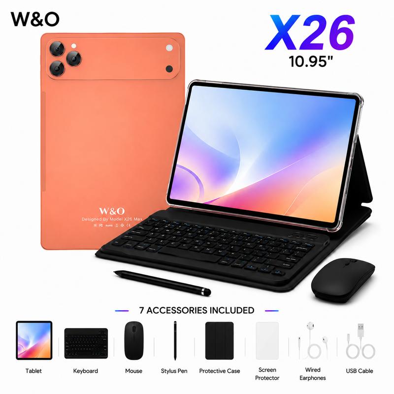 Tableta Android W&O X26 Max (pantalla táctil de 11 pulgadas)