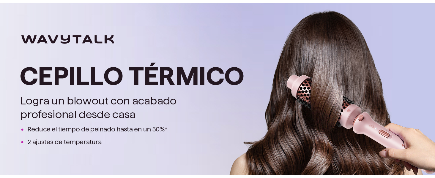 cepillo térmico para cabello