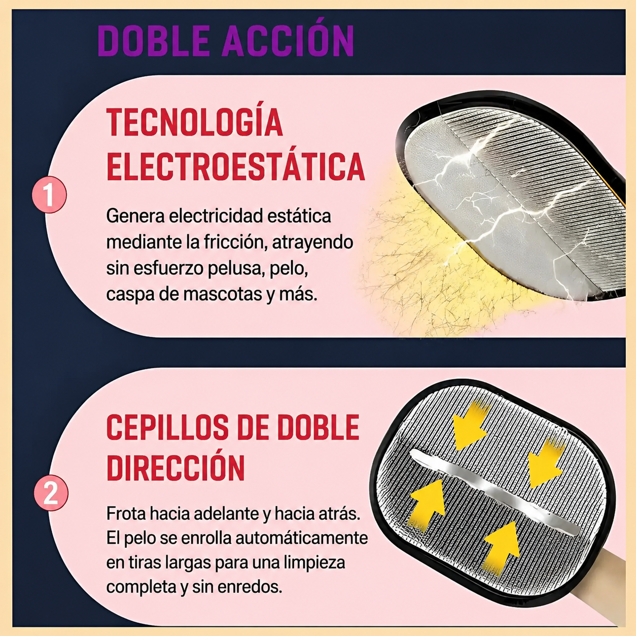 Guantes para Quitar Pelo de Mascotas™