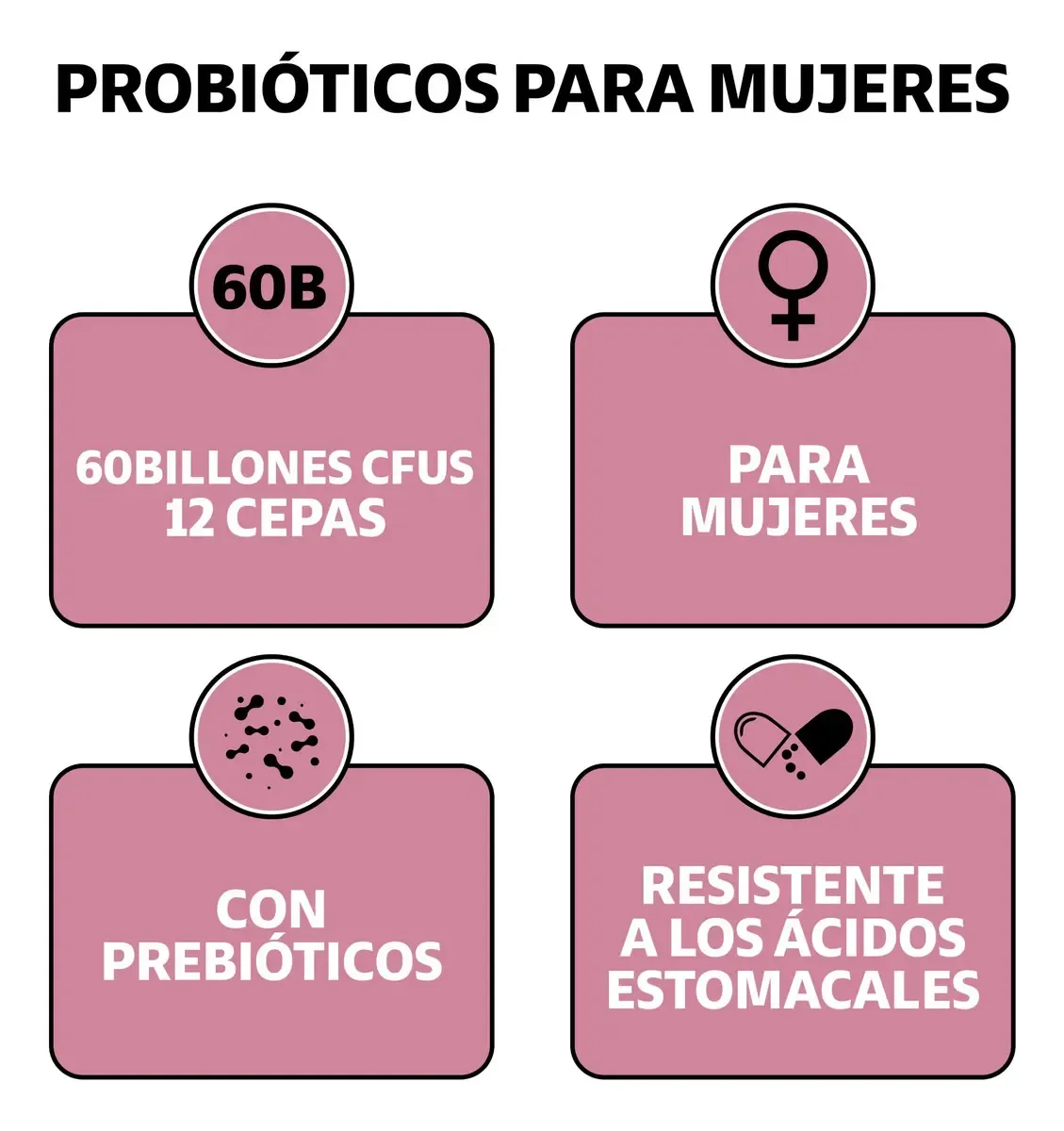 Probióticos Mujer 60 Billion + Prebióticos (prebiotic) + Inulina De Agave 12 Cepas Beyond Vitamins - Probióticos Femeninos - Flora- Fibra - 60 Cápsulas Probióticos Mujer 60 Billion + Prebióticos (prebiotic) + Inulina De Agave 12 Cepas Beyond Vitamins - P