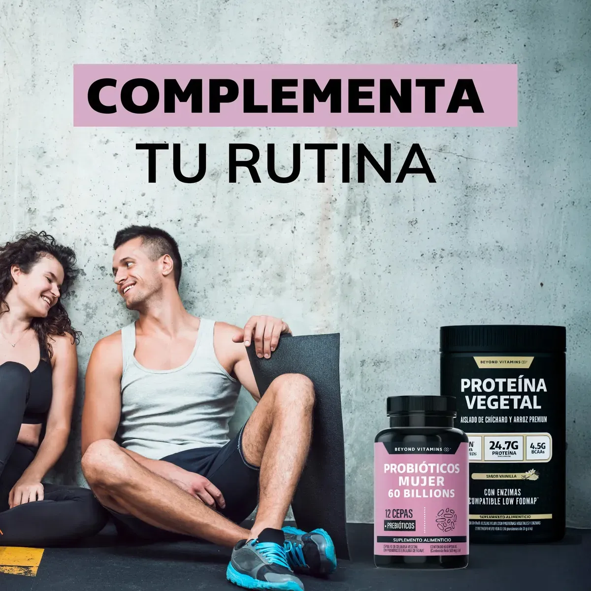  Probióticos Mujer 60 Billion + Prebióticos (prebiotic) + Inulina De Agave 12 Cepas Beyond Vitamins - Probióticos Femeninos - Flora- Fibra - 60 Cápsulas Probióticos Mujer 60 Billion + Prebióticos (prebiotic) + Inulina De Agave 12 Cepas Beyond Vitamins - P