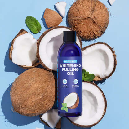 Aceite de Coco Blanqueador para Oil Pulling