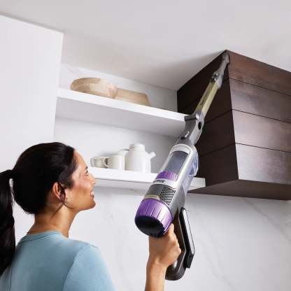 Aspiradora Inalámbrica Shark PowerDetect con Sistema de Limpieza y Vaciado Automático
