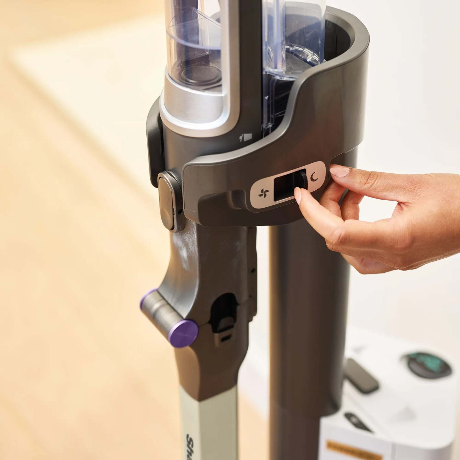 Aspiradora Inalámbrica Shark PowerDetect con Sistema de Limpieza y Vaciado Automático