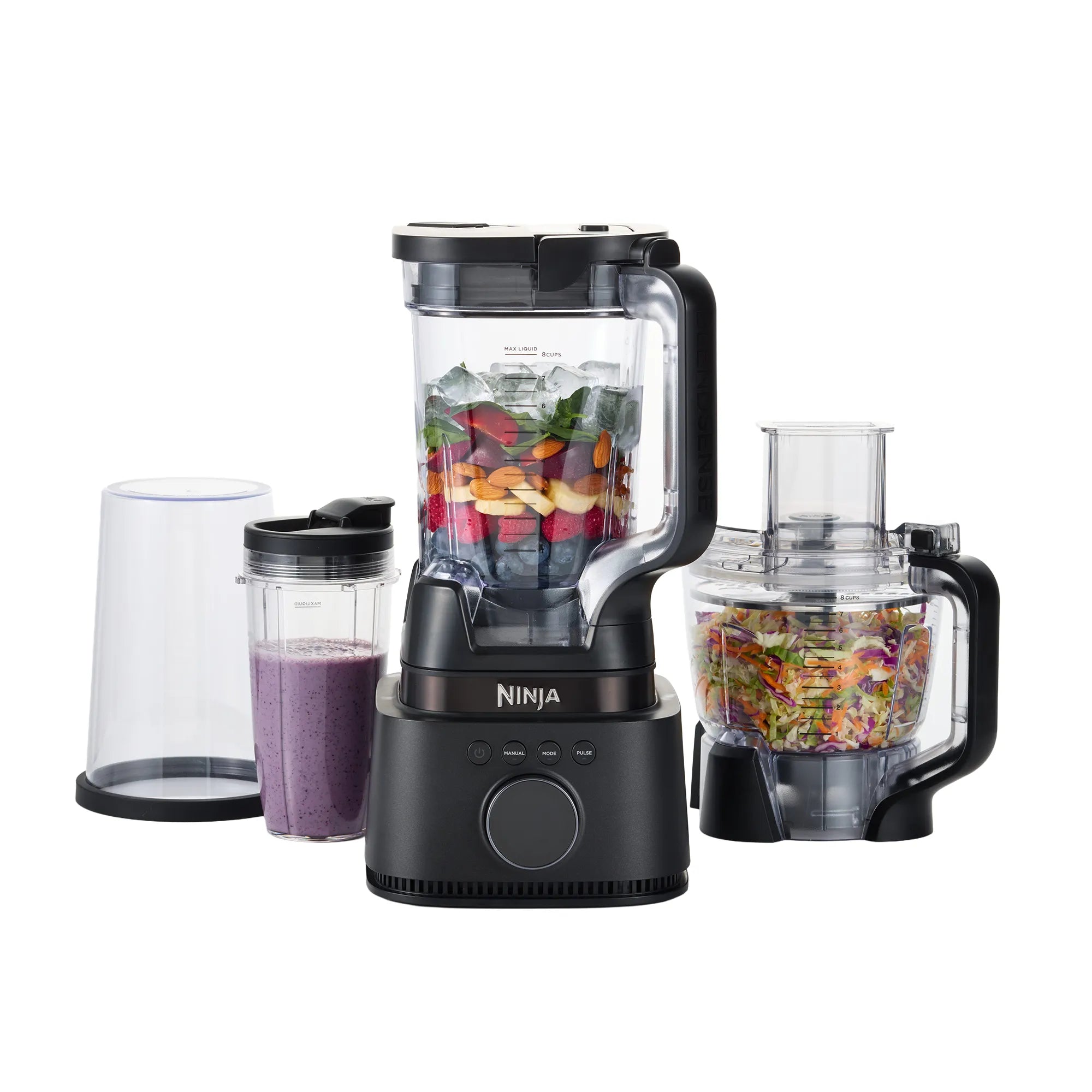 Sistema de Cocina Ninja Stealth IQ con Licuadora de Alta Potencia y Procesador Pro