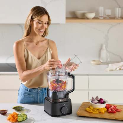 Sistema de Cocina Ninja Stealth IQ con Licuadora de Alta Potencia y Procesador Pro