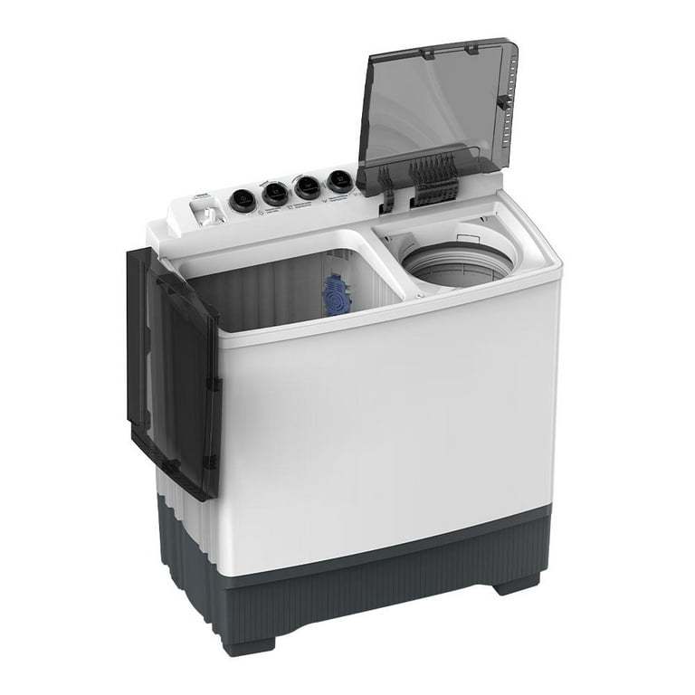 Lavadora Midea Dos tinas 19 kg Blanca