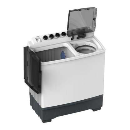 Lavadora Midea Dos tinas 19 kg Blanca