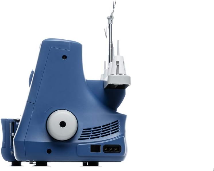 Máquina de coser overlock SINGER S0230 con kit de accesorios – Estructura resistente – 1300 puntadas por minuto – 4 hilos – Alimentación diferencial – Confección de placas de corte