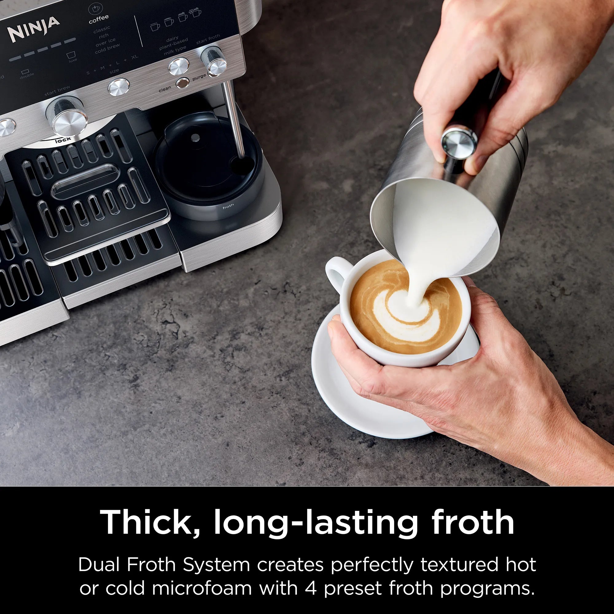 Cafetera Espresso Ninja Luxe Café Premier