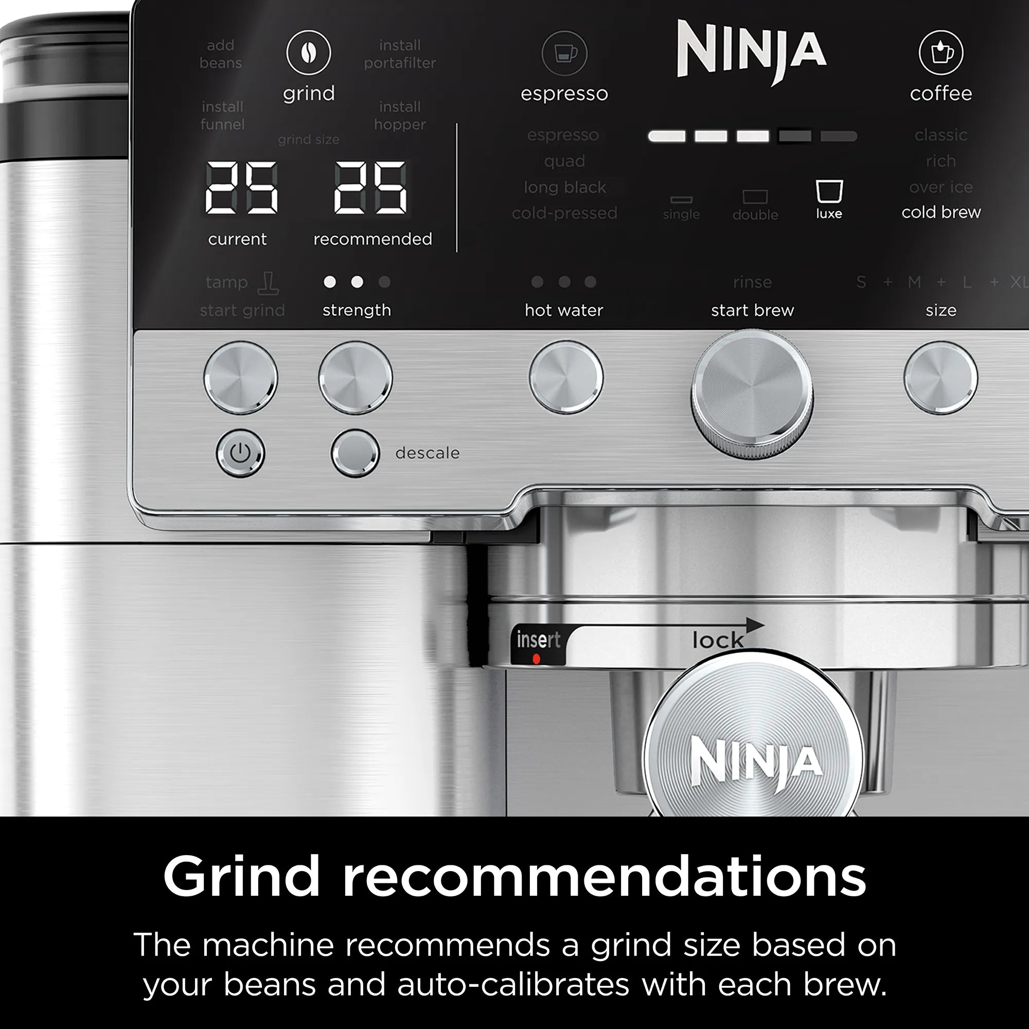 Cafetera Espresso Ninja Luxe Café Premier