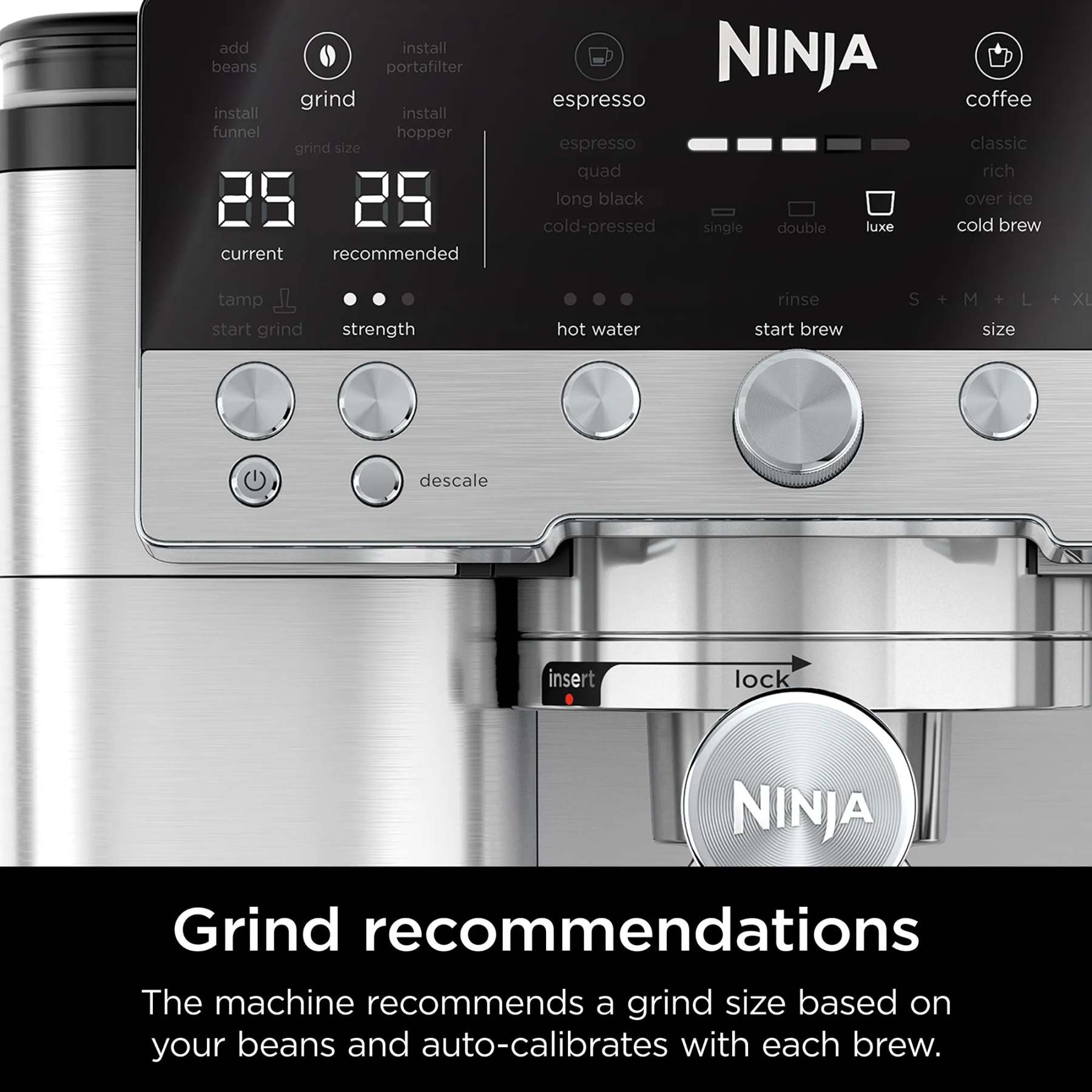 Cafetera Espresso Ninja Luxe Café Premier
