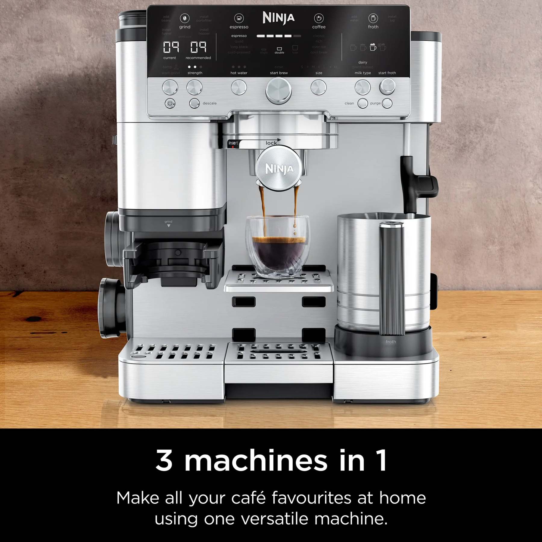 Cafetera Espresso Ninja Luxe Café Premier