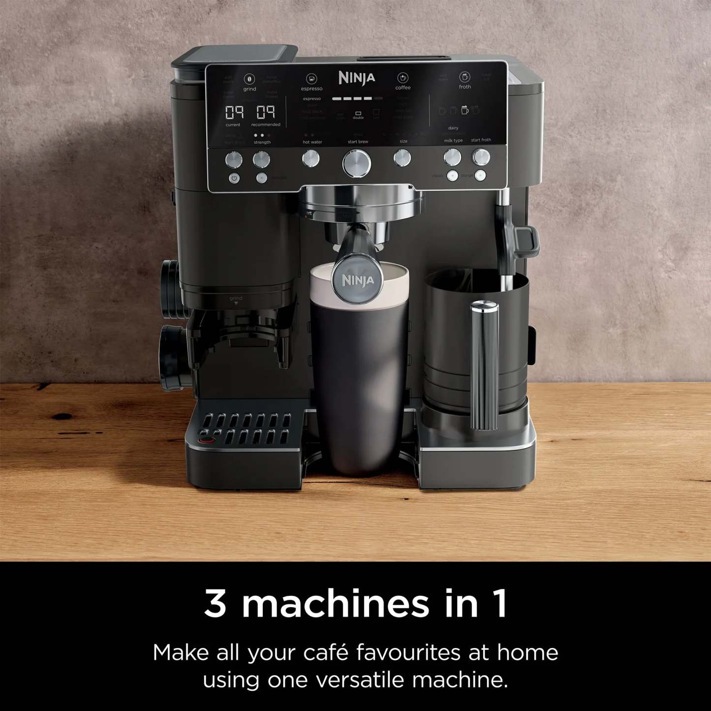 Cafetera Espresso Ninja Luxe Café Premier