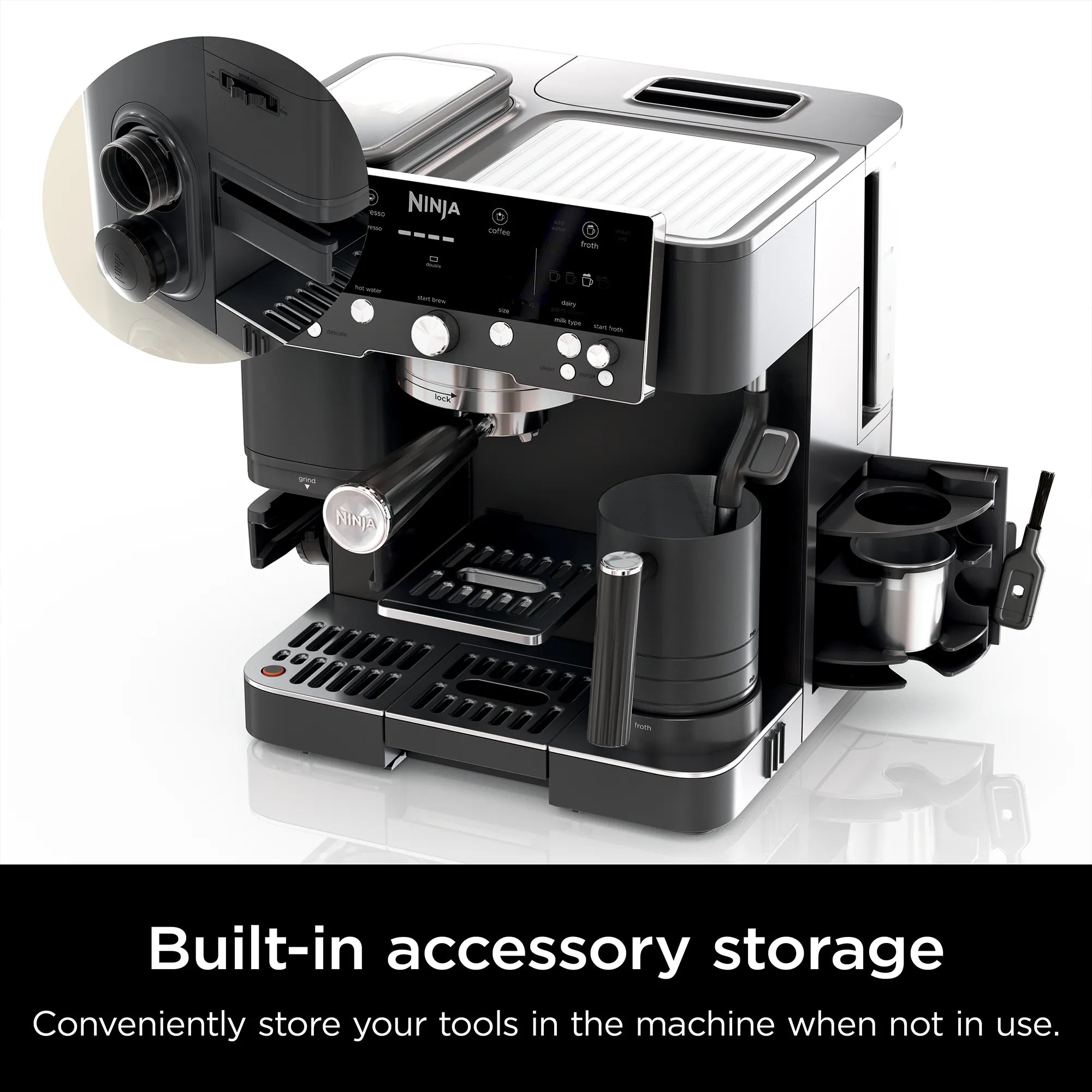Cafetera Espresso Ninja Luxe Café Premier