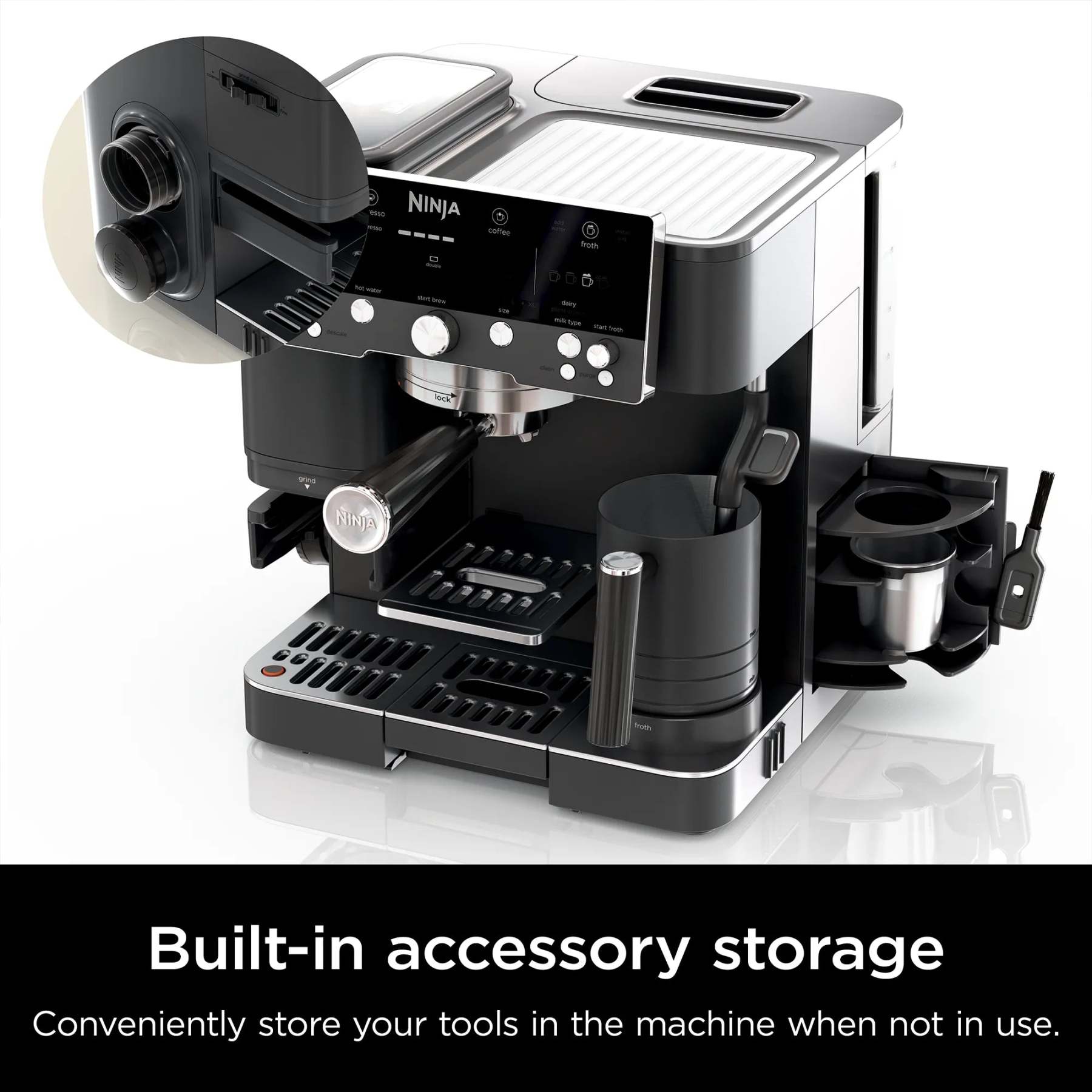 Cafetera Espresso Ninja Luxe Café Premier