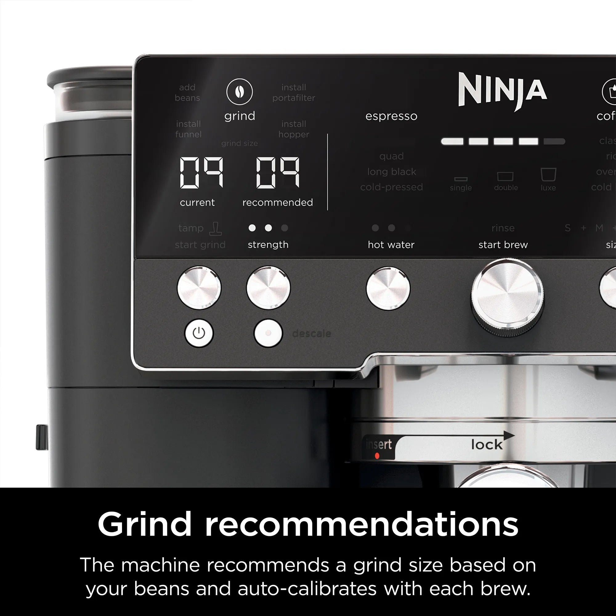 Cafetera Espresso Ninja Luxe Café Premier