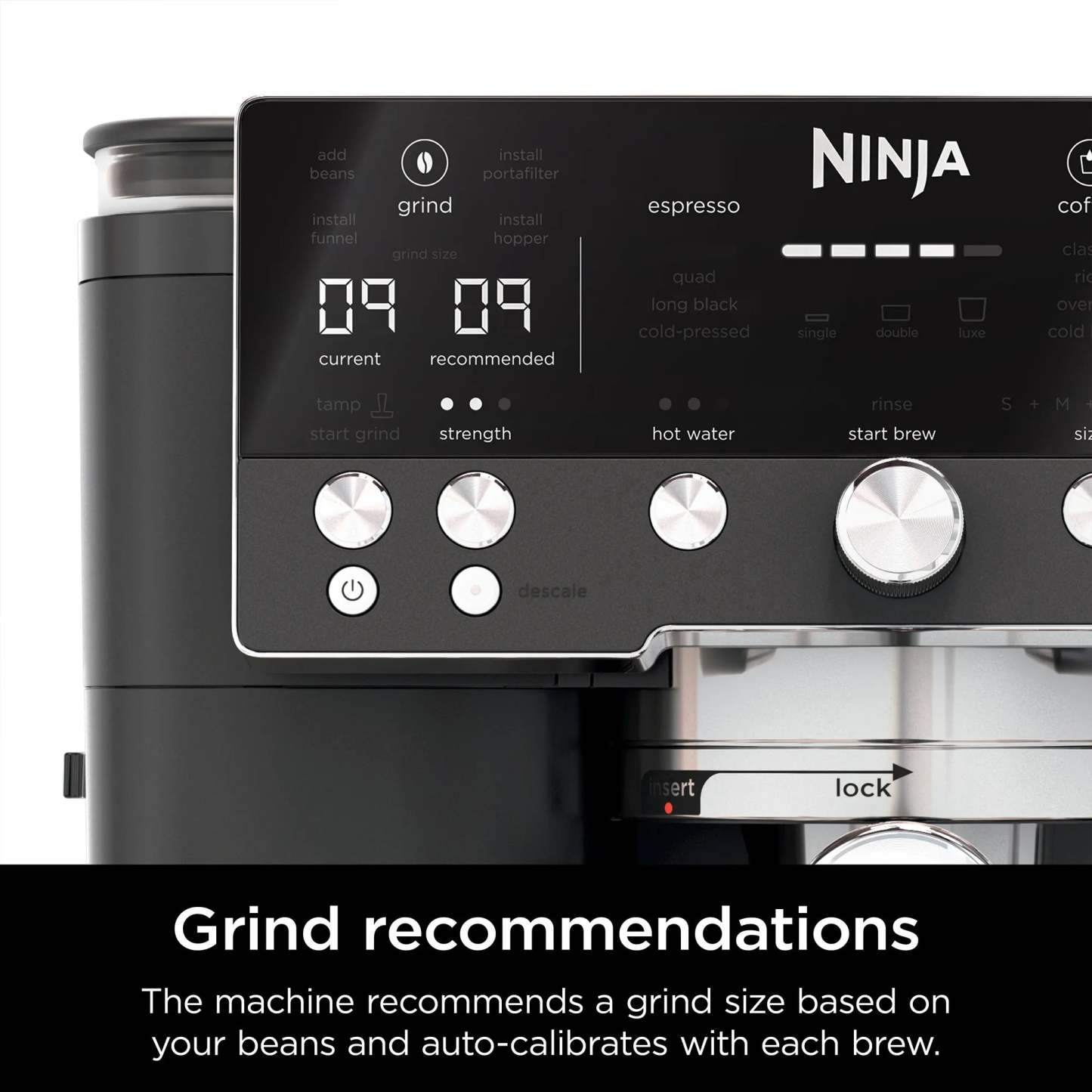 Cafetera Espresso Ninja Luxe Café Premier