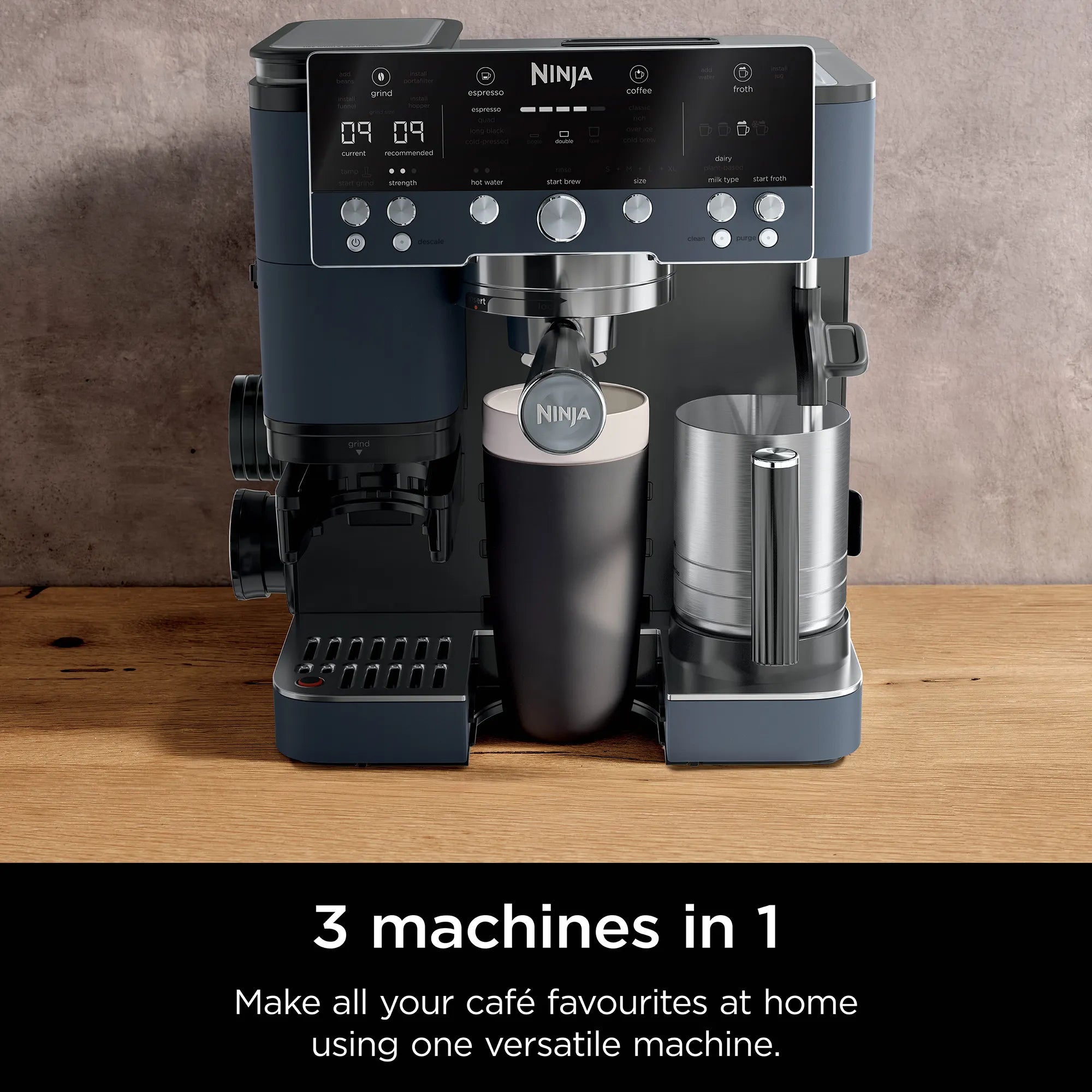 Cafetera Espresso Ninja Luxe Café Premier