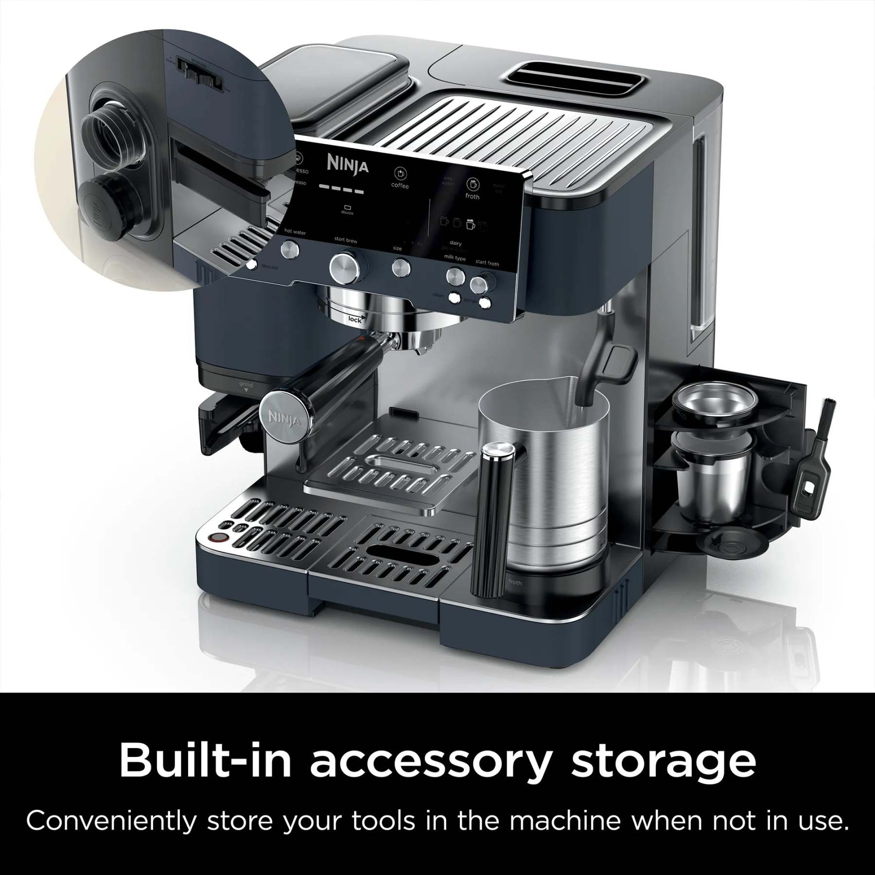 Cafetera Espresso Ninja Luxe Café Premier