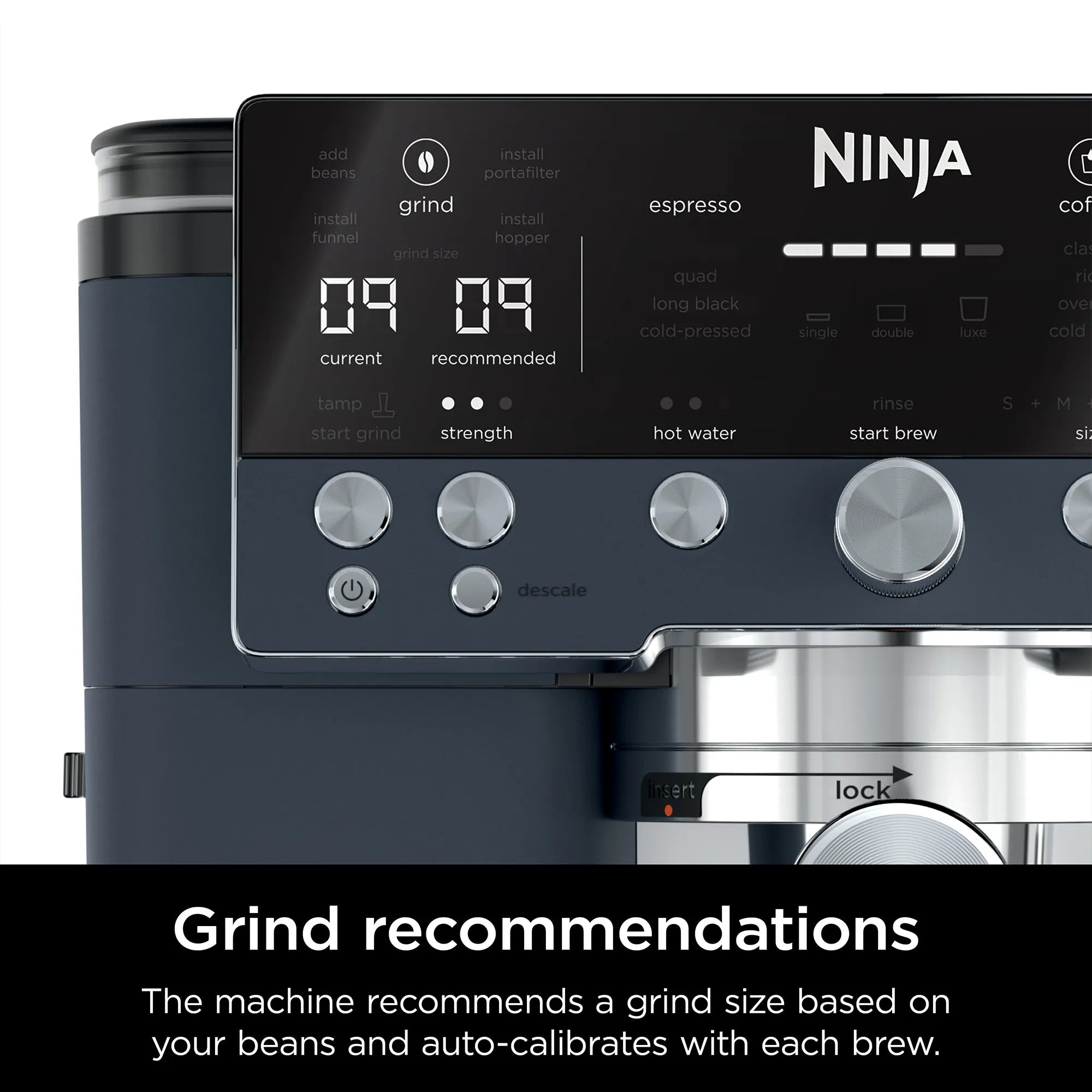 Cafetera Espresso Ninja Luxe Café Premier