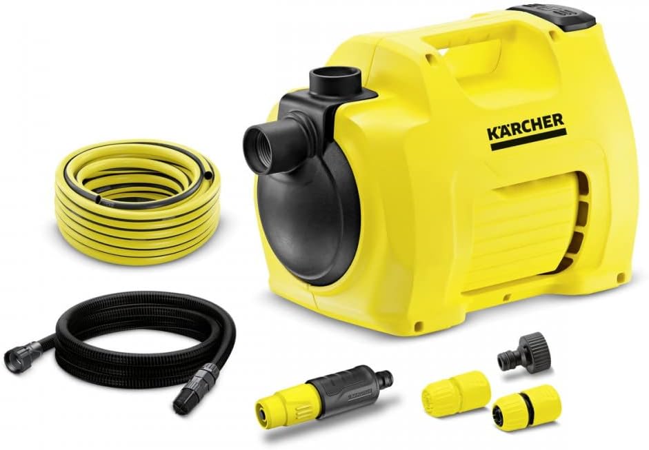 Kärcher BP3 Garden Set Plus pompe d'arrosage + kit d'aspiration et set d'arrosage complet 1.645-357.0 Jaune/Noir-Daviakanest