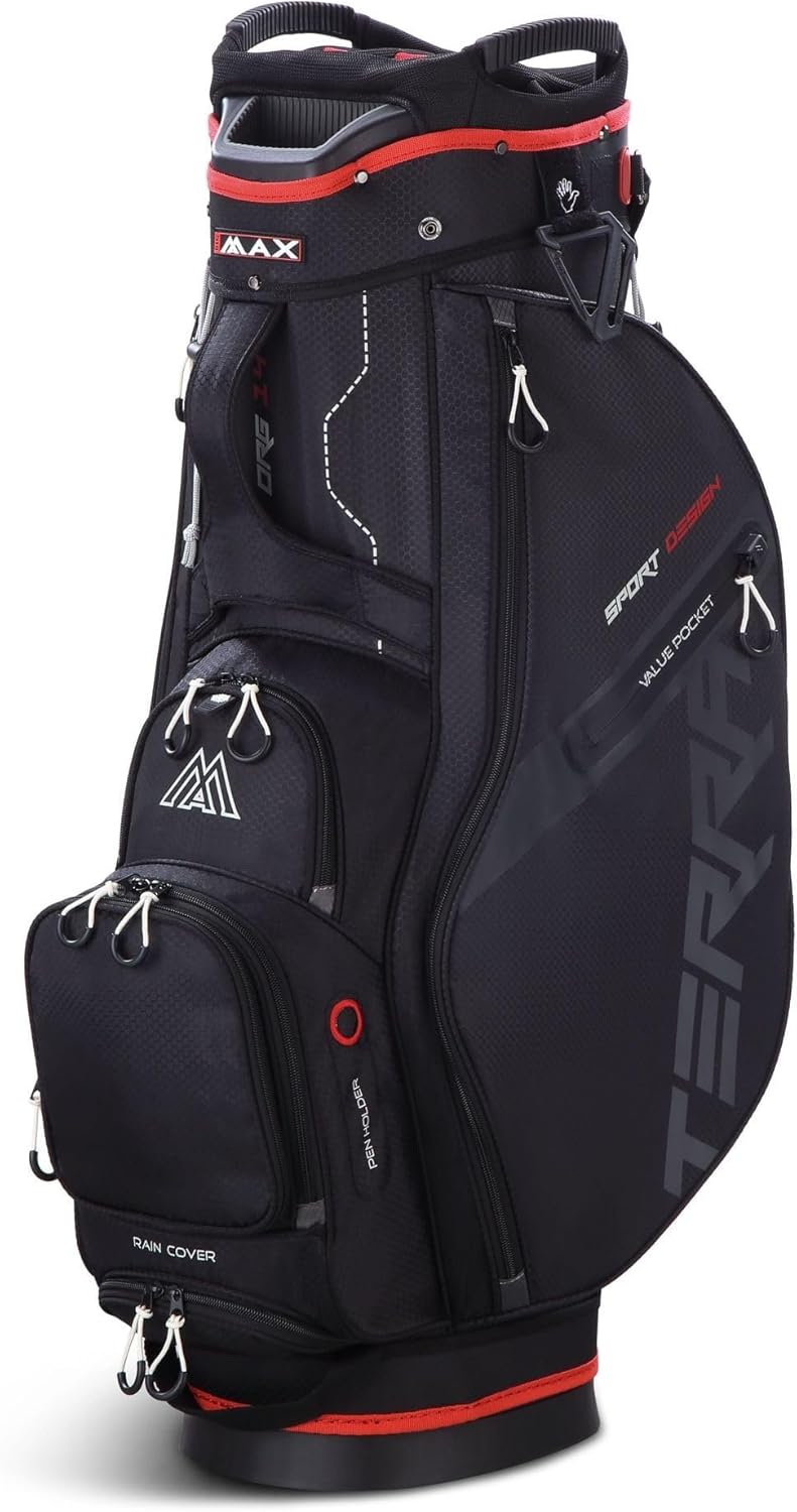 Big Max Terra Sport Sac de golf - Noir Rouge-Daviakanest