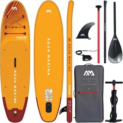 Aqua Marina Fusion Planche à pagaie Gonflable iSUP 330 cm de Long-Daviakanest