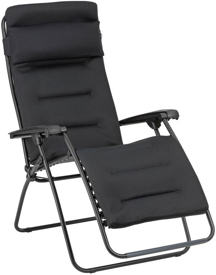 Lafuma Fauteuil Relax matelassé Zéro Gravité - RSX Clip, Acier-Daviakanest
