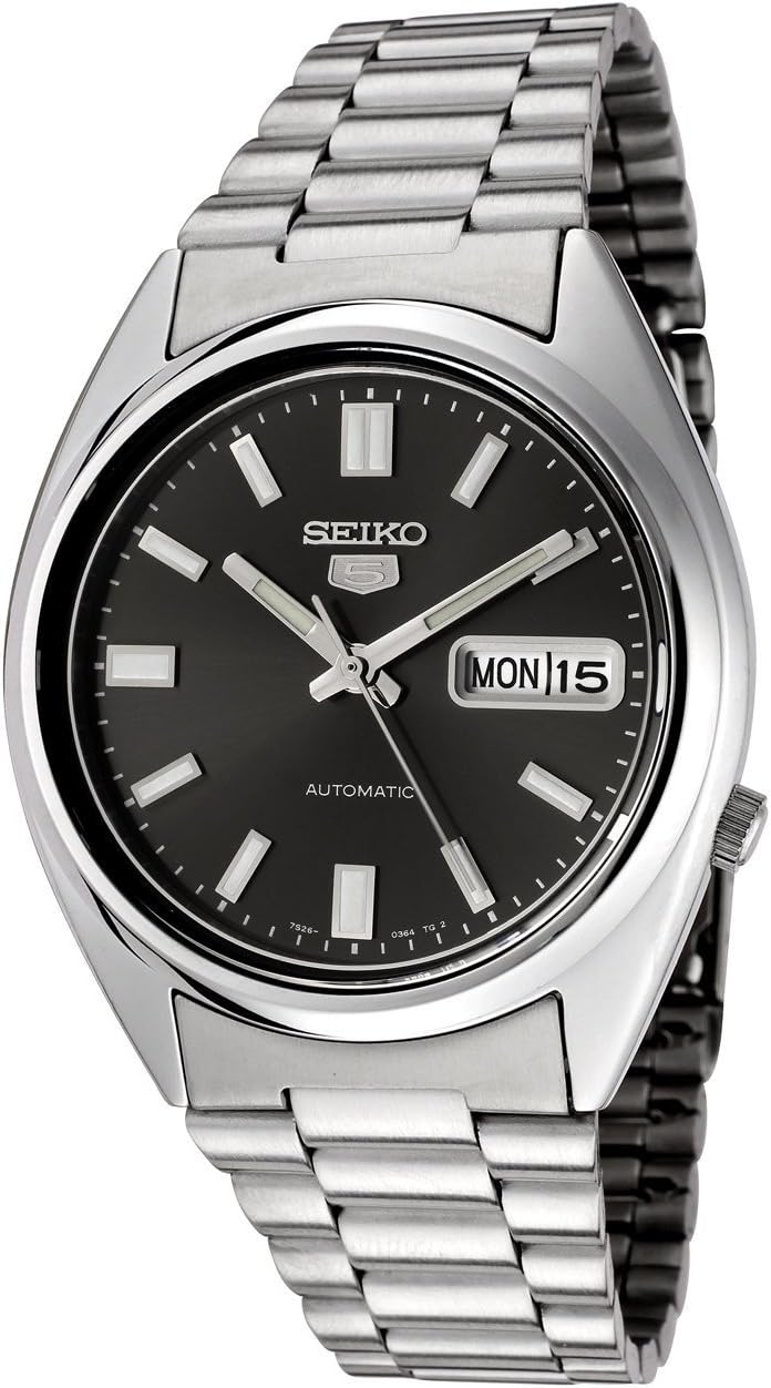 Seiko Montre Mixte Analogique Automatique avec Bracelet en Acier Inoxydable - SNXS79K-Daviakanest