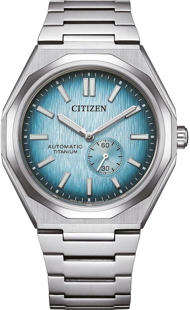 CITIZEN NK5020 Zenshin 60 Super Titanium Montre automatique pour homme avec bracelet en titane et verre saphir-Daviakanest